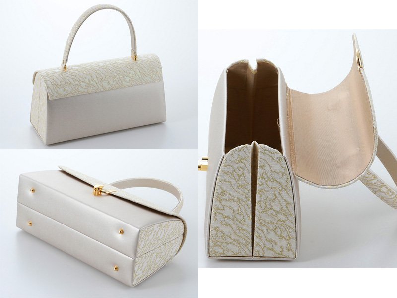 #. equipment for made in Japan # low b deco rute zori bag set L size robe (5 gold covered length person ) [ wedding coming-of-age ceremony ]