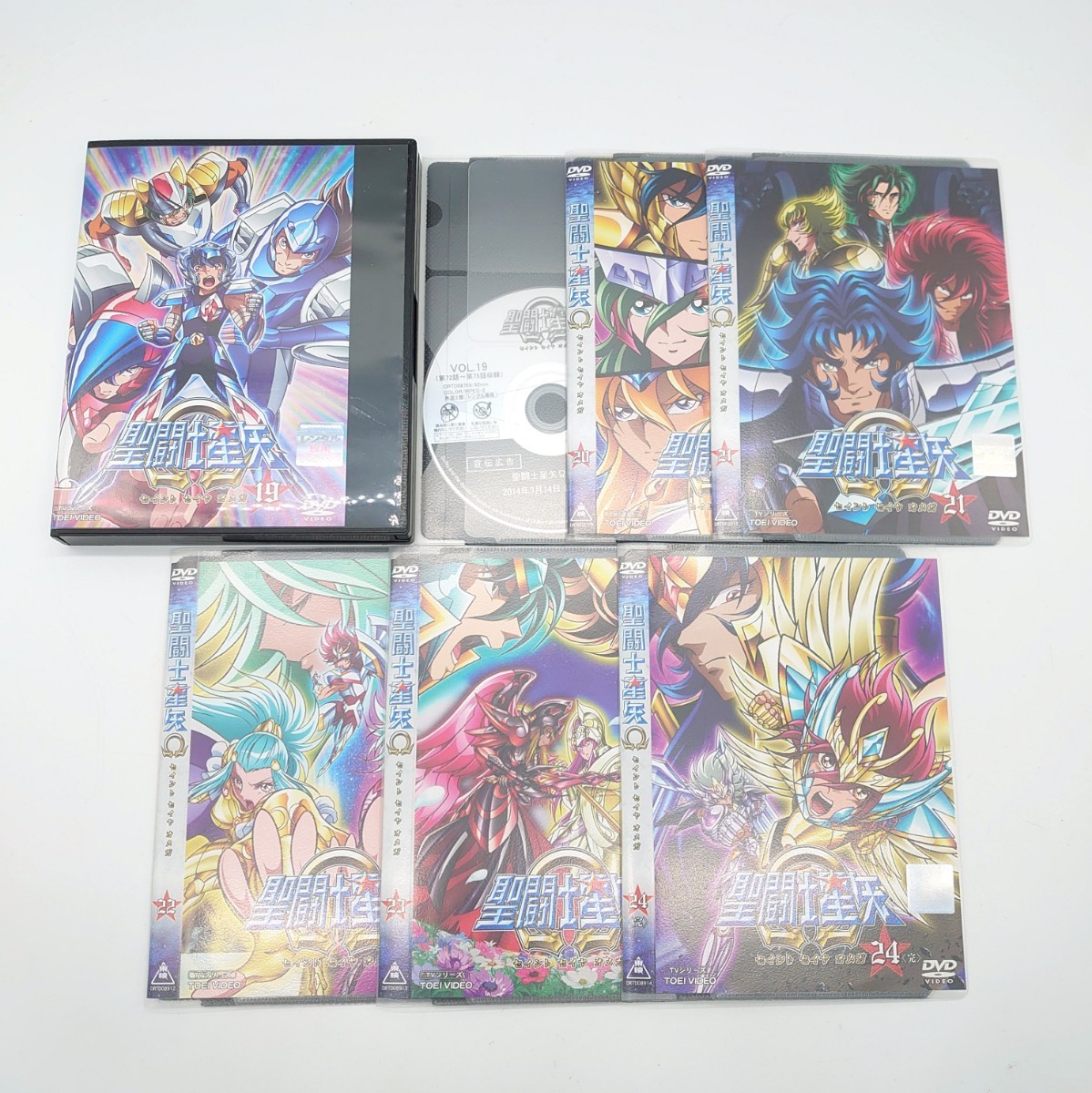 聖闘士星矢 Ω セイントセイヤ オメガ アニメ DVD 全24巻セット 完結 レンタル落ち 東映 TV テレビ テレ朝 マンガ シリーズ レア tp-24x27