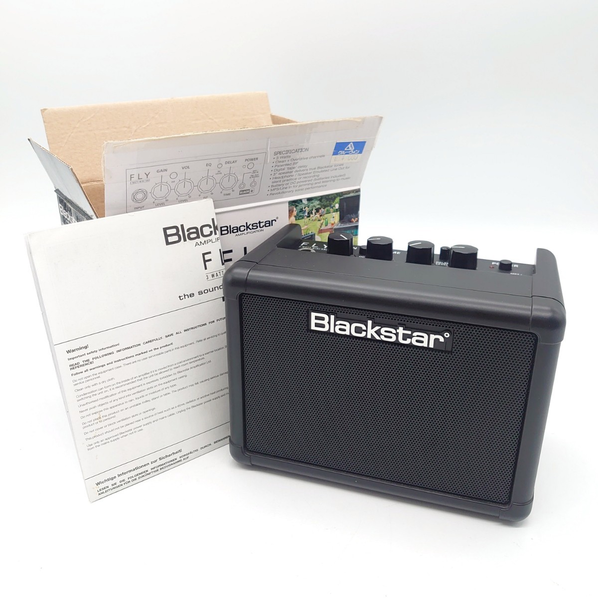 VOX V830 Blackstar FLY ヴォックス ブラックスター フライ エフェクター アンプ オーディオ 楽器 音楽 音響機器 ジャンク セット tp-24x43の画像2