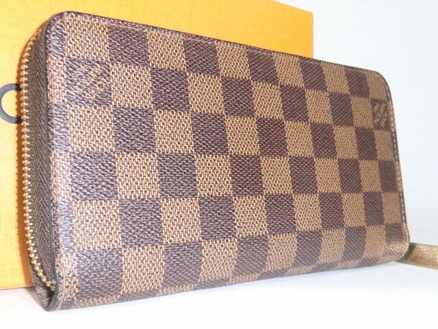 ◇美品LOUIS VUITTON　ルイヴィトン　ダミエ　ジッピー・ウォレット　N60015 ラウンドファスナー　長財布_画像2