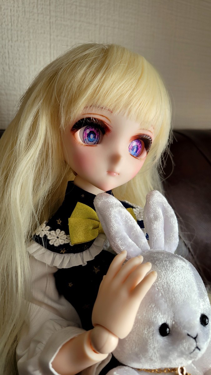 DDH-10 ドルフィードリーム カスタムヘッド セミホワイト肌 ドールアイ