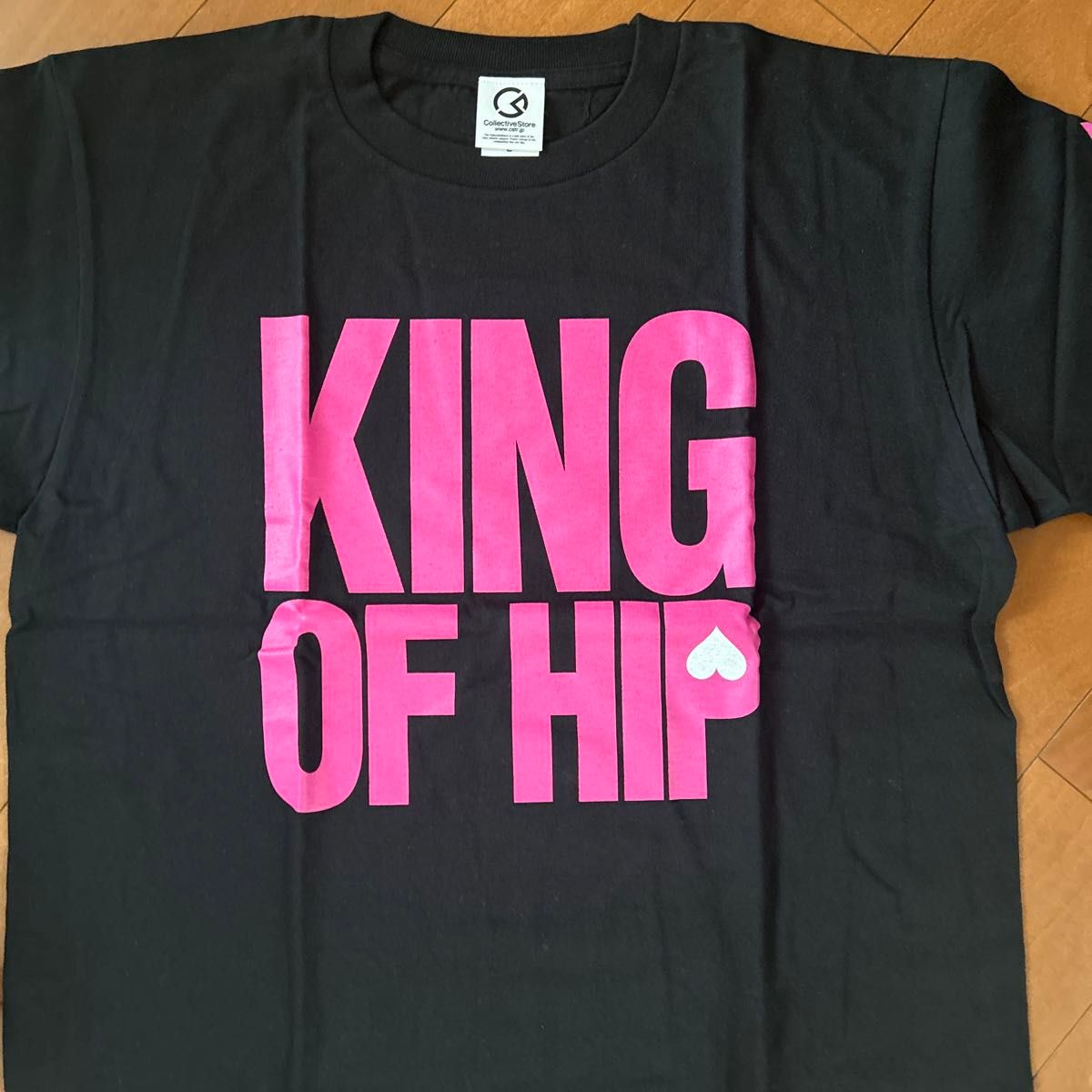 プロレスラー　越中詩郎のKING OF HIP Tシャツ