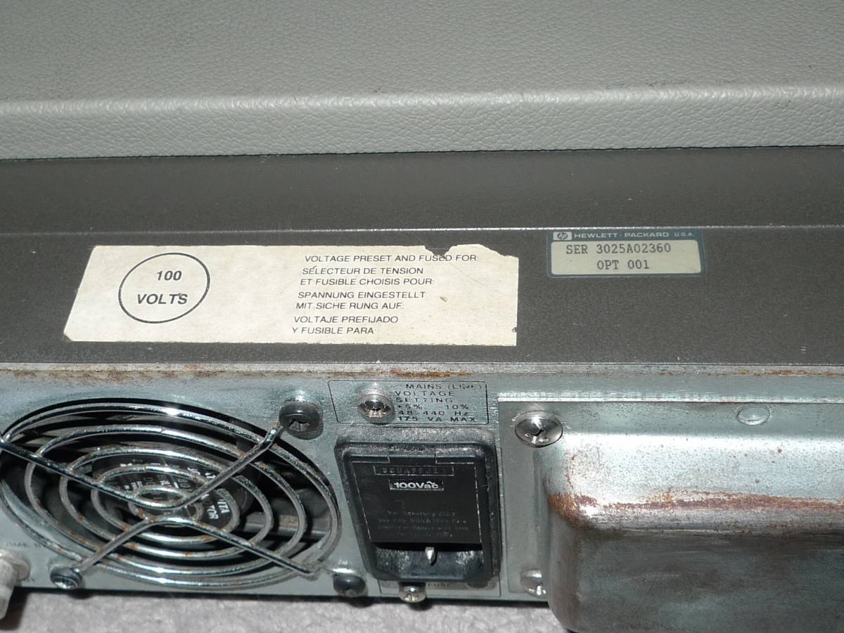 HPヒューレットパッカード SIGNAL GENERATOR 信号発生器 8657A _画像7