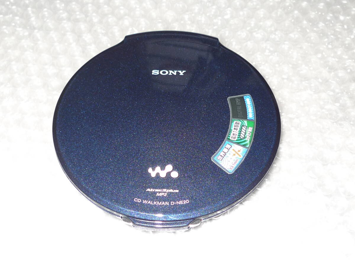 SONY ソニー CDウォークマン Portable CD Player D-NE20 2007年製の画像2