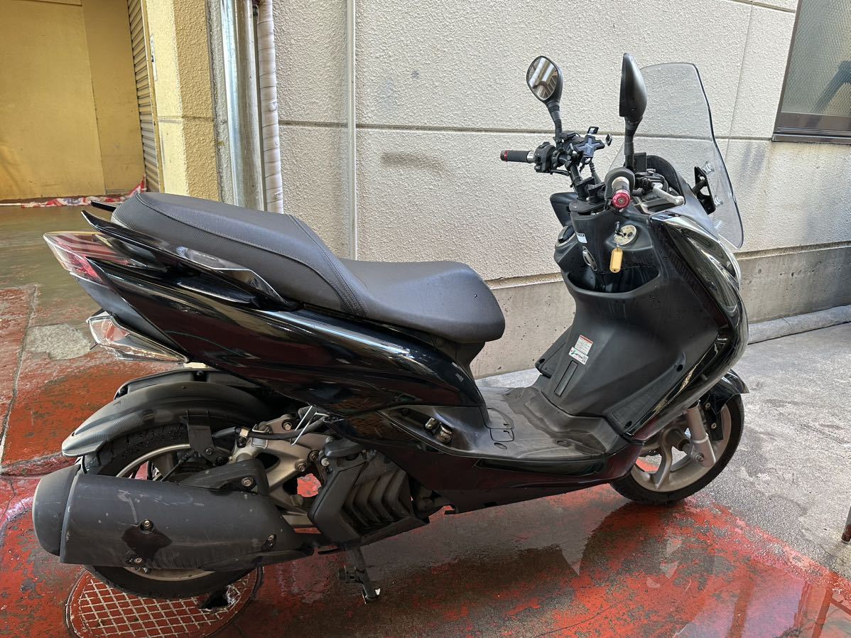 ★1円～　YAMAHA　ヤマハ★マジェスティ155　★現状販売　エンジンセル始動可能★_画像2