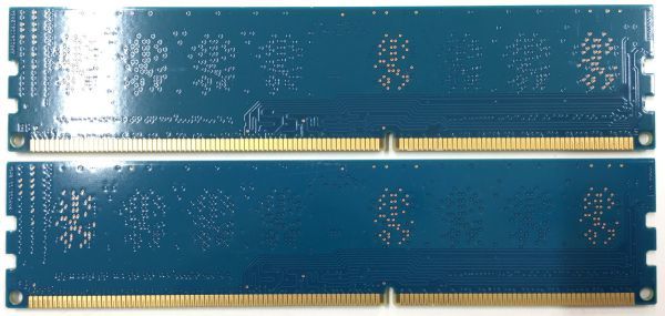 【4GB×4枚組】低電圧版 RAMAXEL PC3L-12800U(PC3L-1600) 1R×8 中古メモリー デスクトップ用 DDR3L 即決 動作保証【送料無料】_画像4