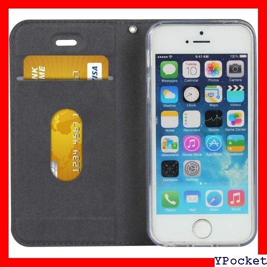 ベストセラー Pelanty for iPhone SE 第1世代 /5/ 全面保護カバー 軽量 薄型 耐衝撃 ブルー 143_画像4