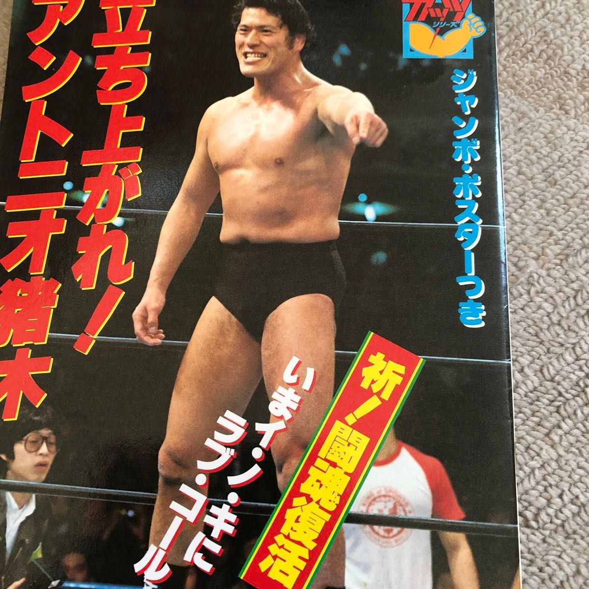 アントニオ猪木 ジャンボポスター2枚 週刊プロレス アントニオ猪木 ジャンボポスター2枚 週刊プロレス