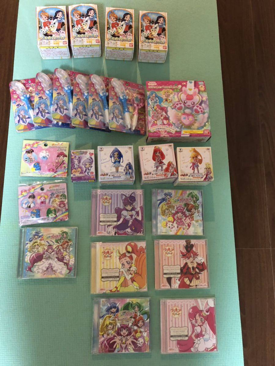 2.5 プリキュアシリーズグッズ　大量セット　約24点　未使用中心　ミラクルヒーリング　変身スターカラーペン　あつめてフィギュア2 他_画像1