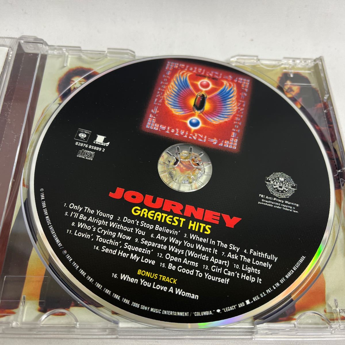 JORNEY ジャーニー GREATEST HITS グレイテスト・ヒッツ CD_画像4
