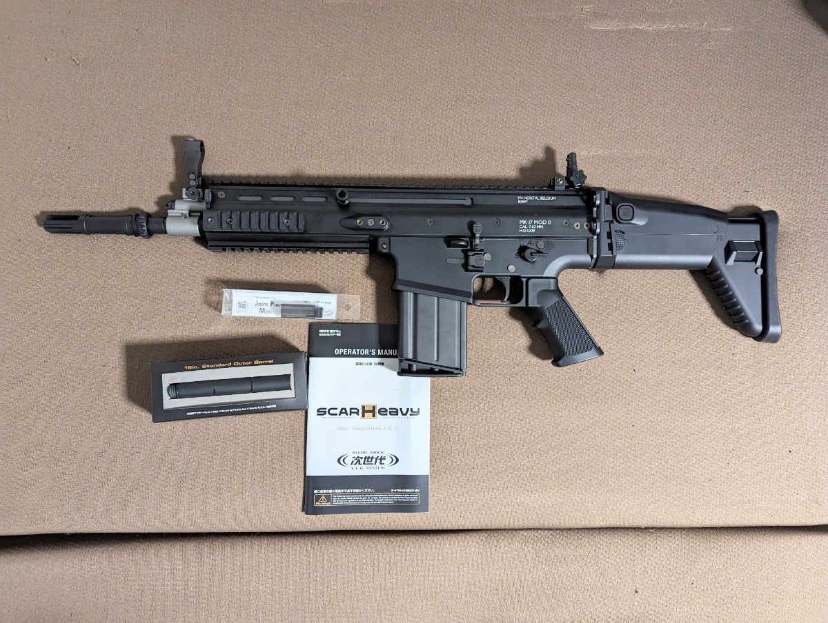 東京マルイ 次世代電動ガン SCAR-H 動作確認済み スカーH BK 東京マルイ 次世代電動ガン SCAR-H 動作確認済み スカーH BK