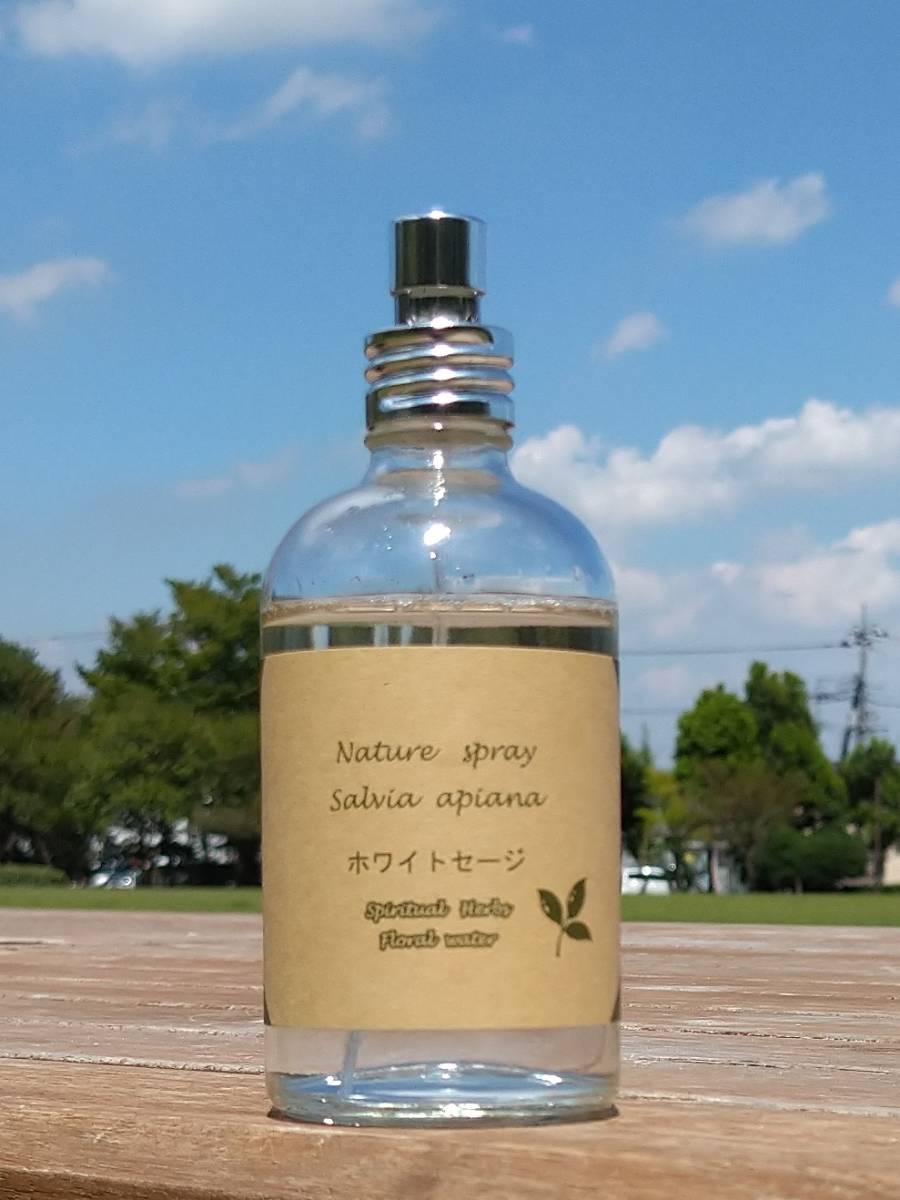  own cultivation domestic production organic * raw ~ white sage 100% use floral water 100ml... Kiyoshi . humidification 