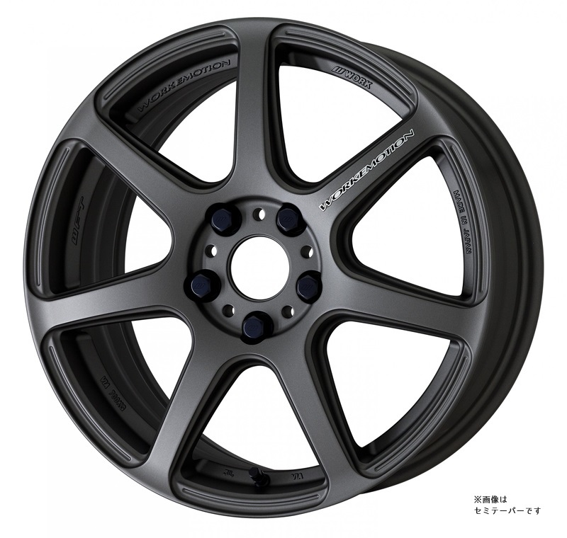 WORK EMOTION T7R スバル インプレッサ CBA-GVF 1ピース ホイール 1本【18×8.5J 5-114.3 INSET45 マットカーボン】_画像2