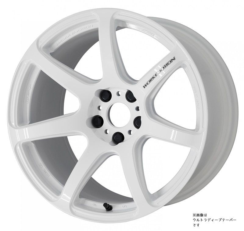 WORK EMOTION T7R トヨタ エスティマ ハイブリッド DAA-AHR20W 1ピース ホイール 1本【17×7J 5-114.3 INSET47 ホワイト】_画像2