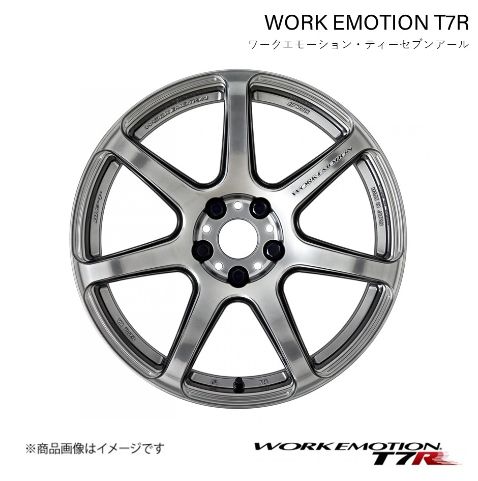 WORK EMOTION T7R トヨタ ノア/ヴォクシー ハイブリッド DAA-ZWR80G 1ピース ホイール 1本【18×7.5J 5-114.3 INSET53 GTS】_画像1