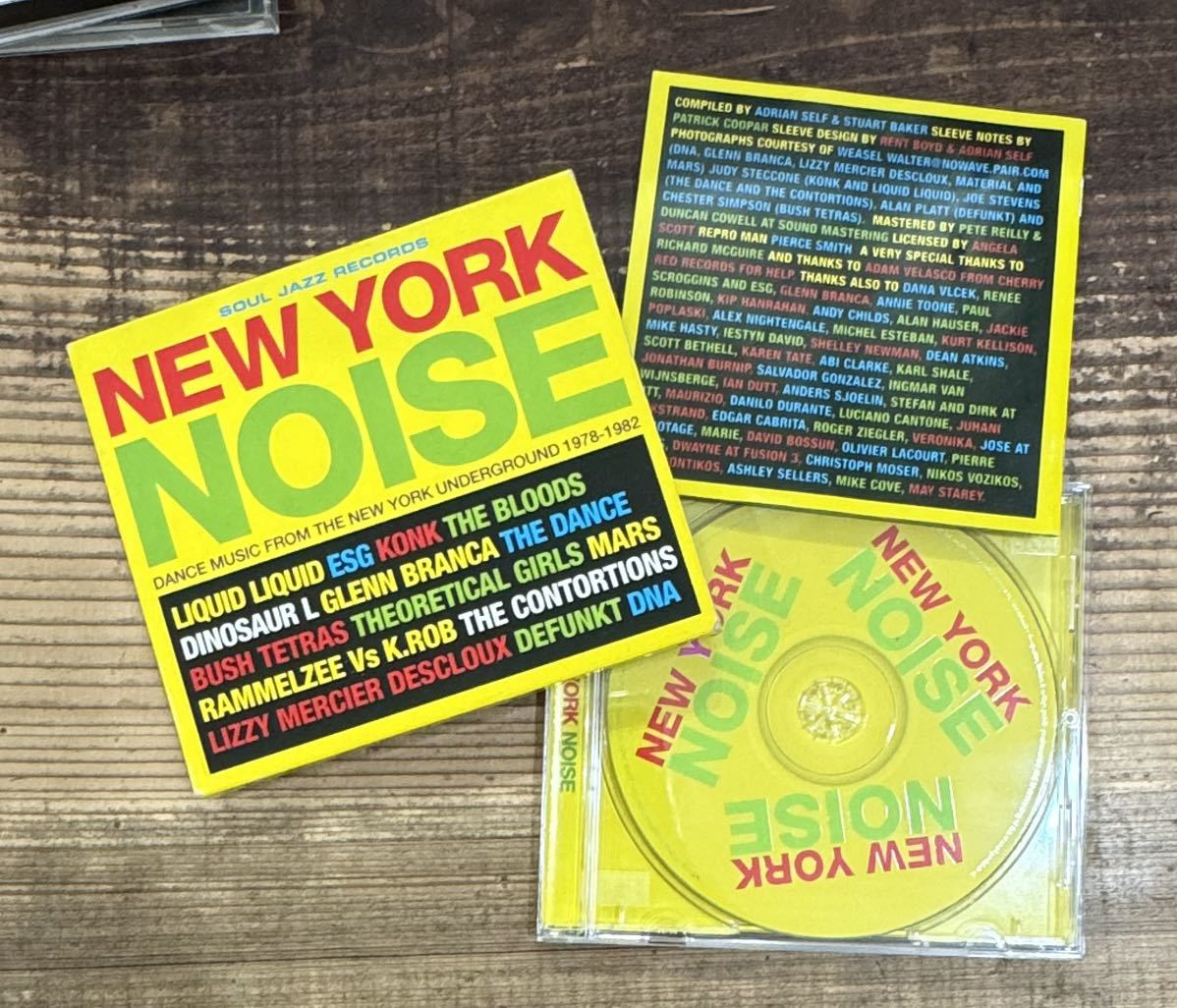 POST PUNK NO WAVE オムニバスCD4枚セット】NO NEW YORK Brian Eno■SOUL JAZZ RECORDS■pop group sonic youth DNA slits this heat