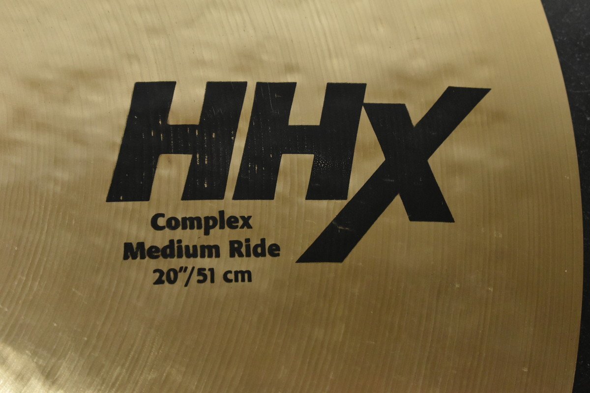 SABIAN/セイビアン ライドシンバル HHX Complex Medium Ride 20インチ_画像3
