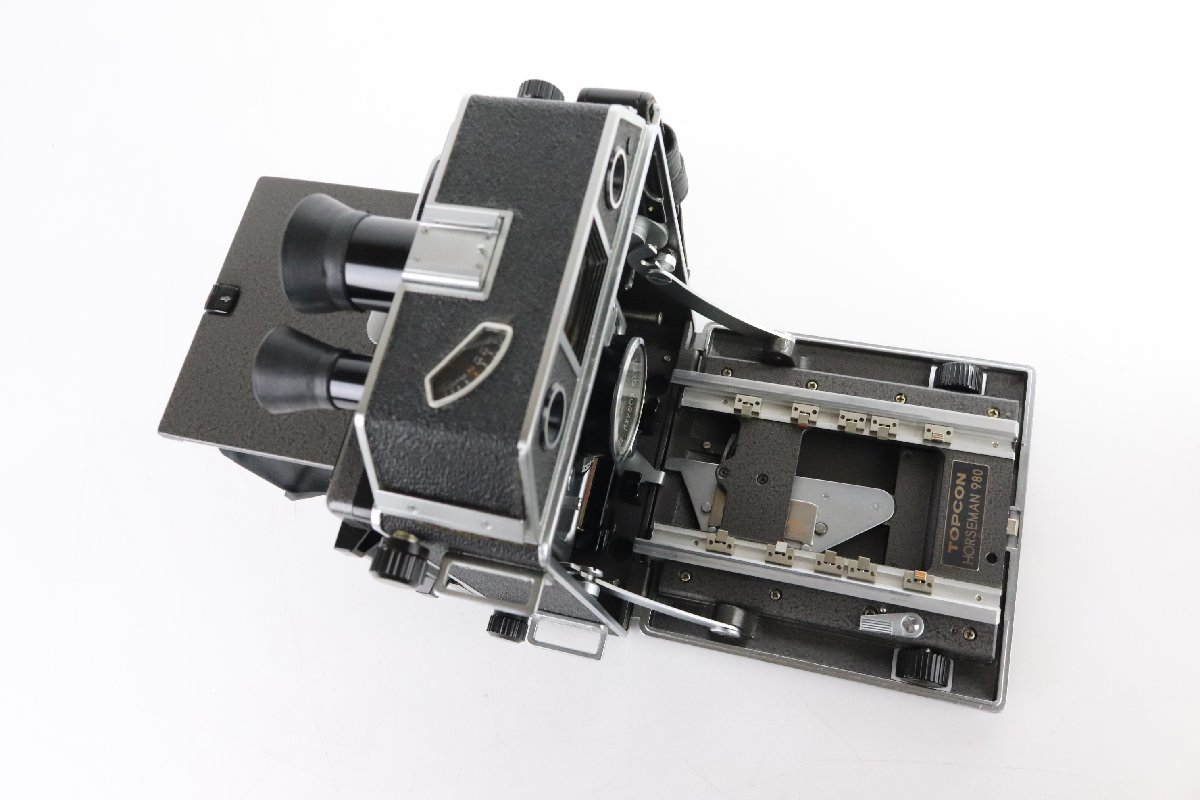 TOPCON Horseman 980 トプコン ホースマン 大判 フィルムカメラ Super TOPCOR スーパートプコール 150mm 5.6 レンズ【難あり品】★F_画像3