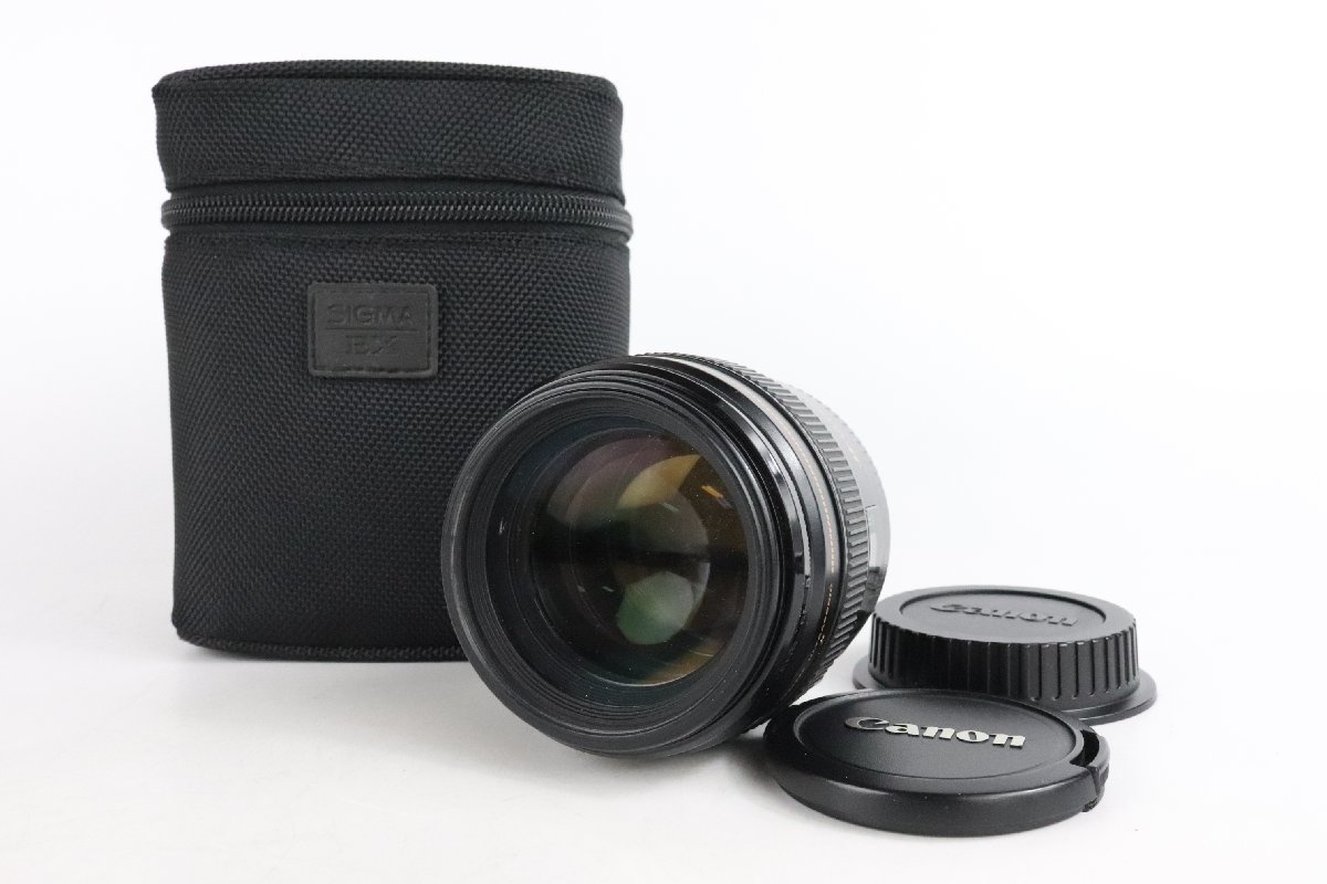 Canon キャノン LENS EF 85mm 1.8 USM レンズ 一眼レフ カメラ【難あり品】★F_画像1