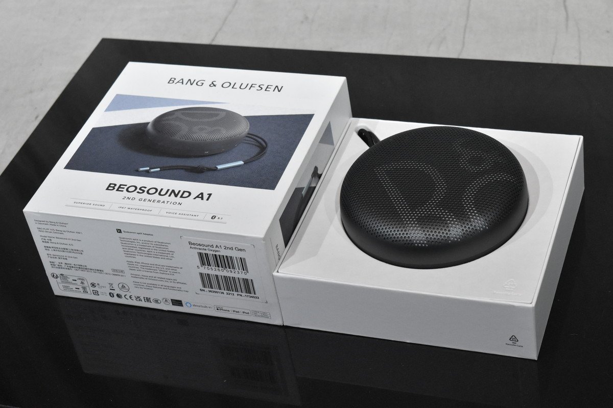 BANG&OLUFSEN/バング&オルフセン Bluetooth スピーカー BEOSOUND A1 2nd Generation ★元箱付属②_画像1