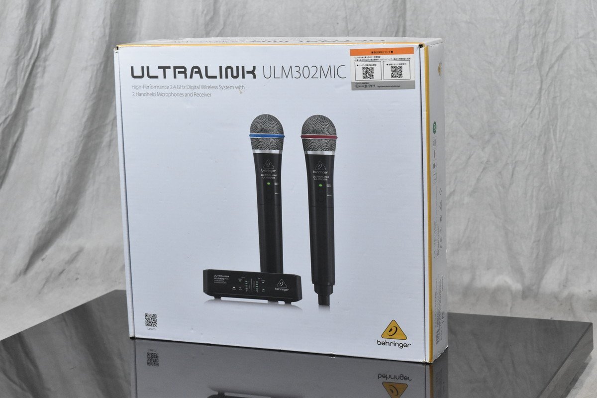 BEHRINGER/ベリンガー デジタルワイヤレスシステム ULTRALINK ULM302MIC ★元箱付属_画像10