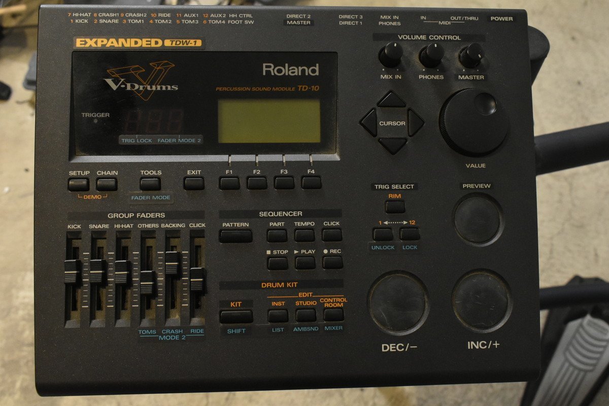 Roland/ローランド 電子ドラム TD-10 V-Drums【難あり品】_画像7