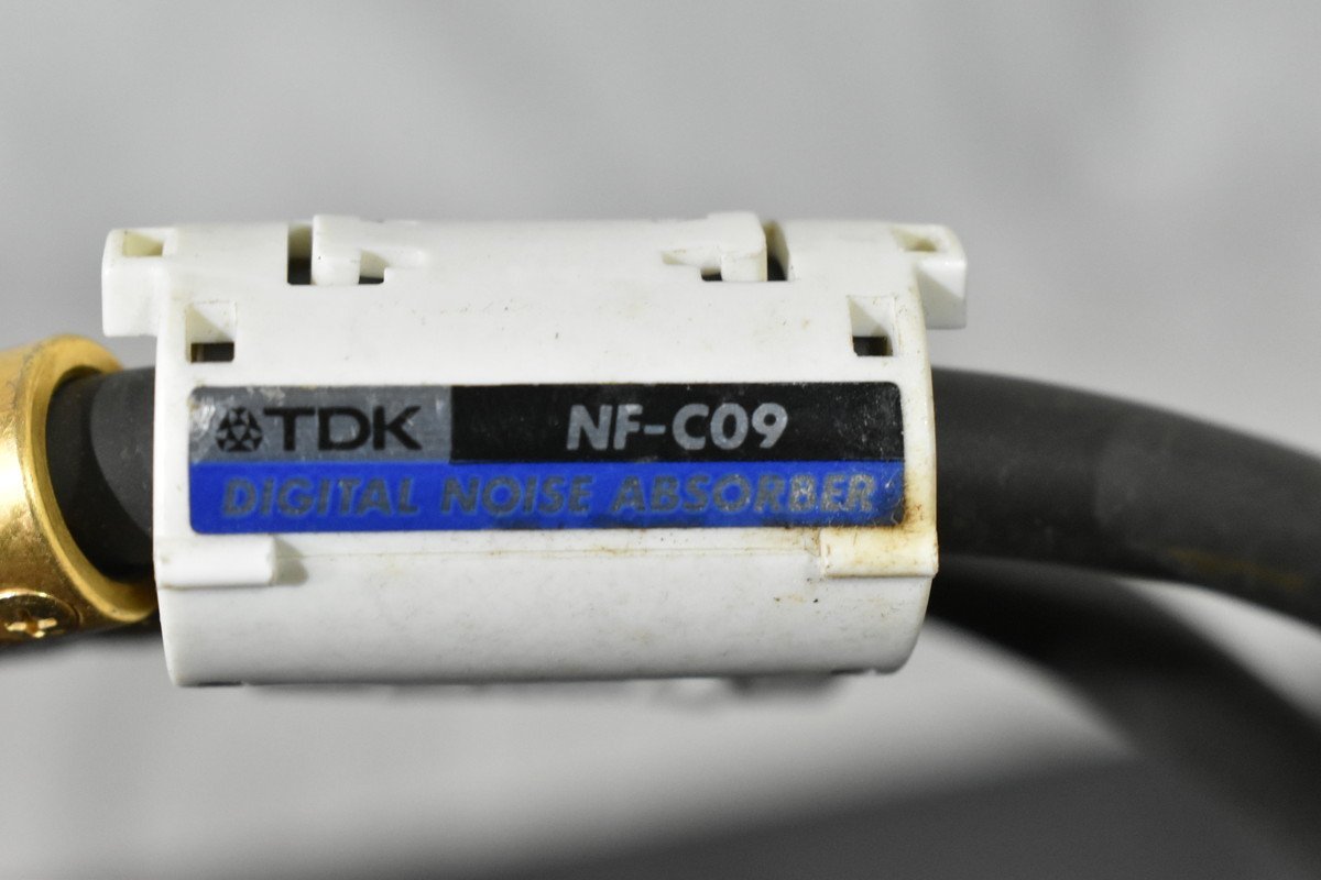 ortofon/オルトフォン RCAケーブル ペア The purest 7-Nines Copper Twin Core Audio Cable 1.0m ★ノイズフィルター TDK/NF-C09付属_画像6