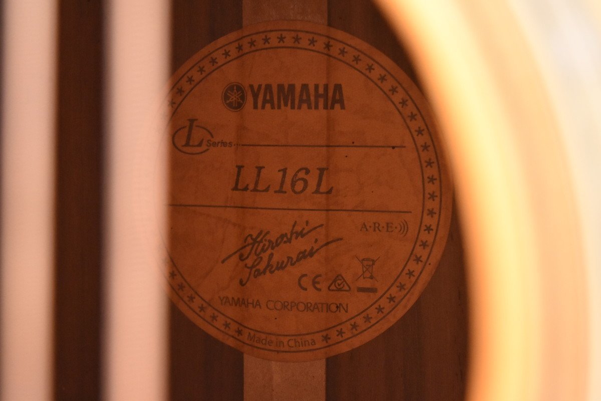 YAMAHA/ヤマハ アコースティックギター LL16L_画像7