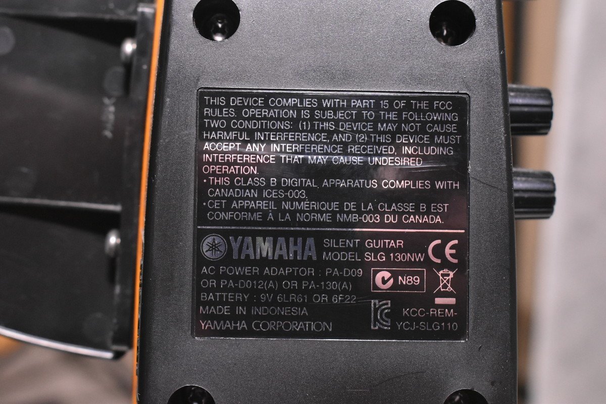 YAMAHA/ヤマハ サイレントギター SLG130NW_画像8