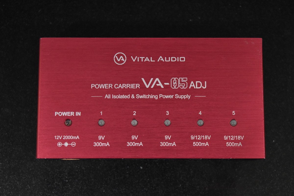 VITAL AUDIO/バイタルオーディオ パワーサプライ VA-05 ADJ_画像2