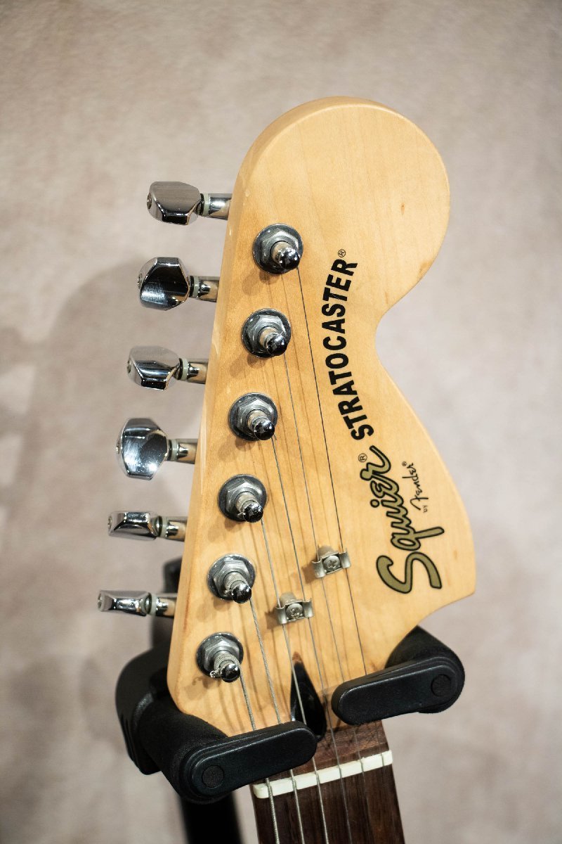 ♪Squier by Fender Deluxe Hot Rails Stratocaster スクワイアー ストラトキャスター エレキギター ☆D 0212_画像7