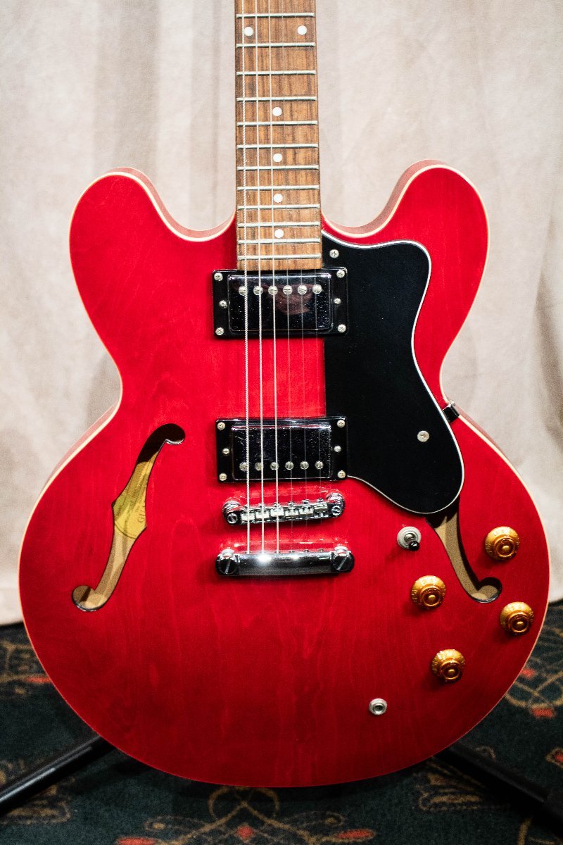 ♪Epiphone DOT CH エピフォン セミアコ エレキギター ジャンク ☆D0304_画像2