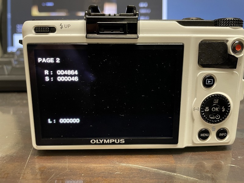 OLYMPUS XZ-1　　ジャンク　　ボディジャケット付_画像3