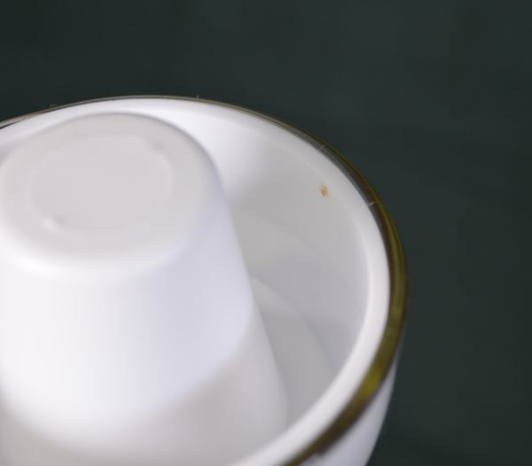 [IM] 冷茶グラス　まとめて5客セット　ピッチャー　茶托　カメイグラス　創作食器　霞　金彩　コップ　茶器_画像6