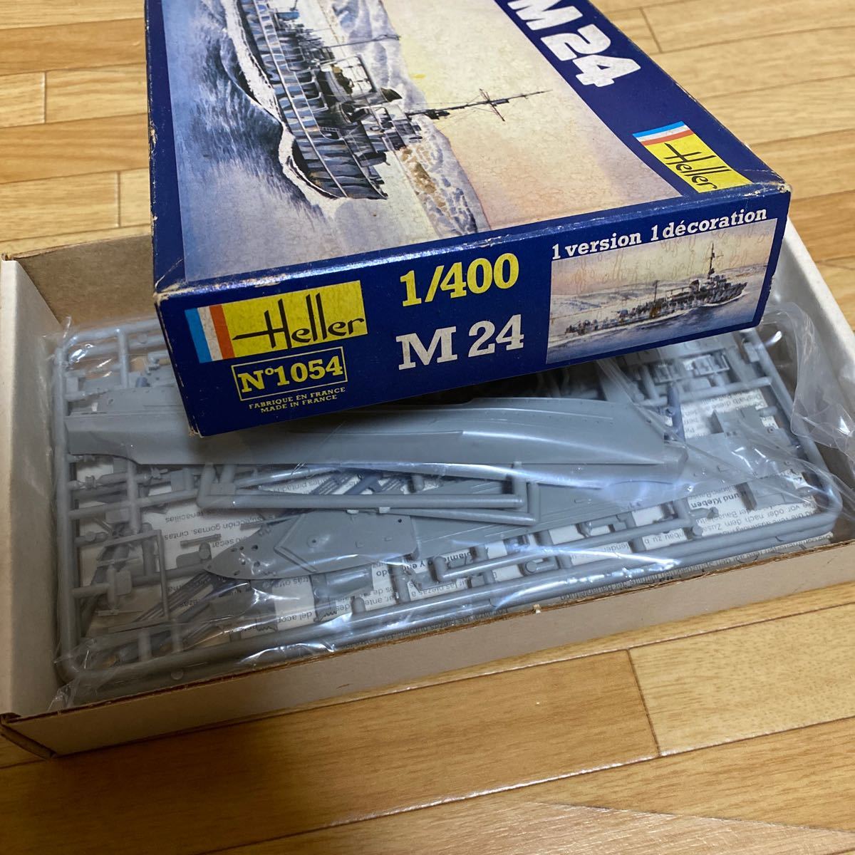 Heller☆プラモデル☆1/400☆M24☆送料350円_画像5