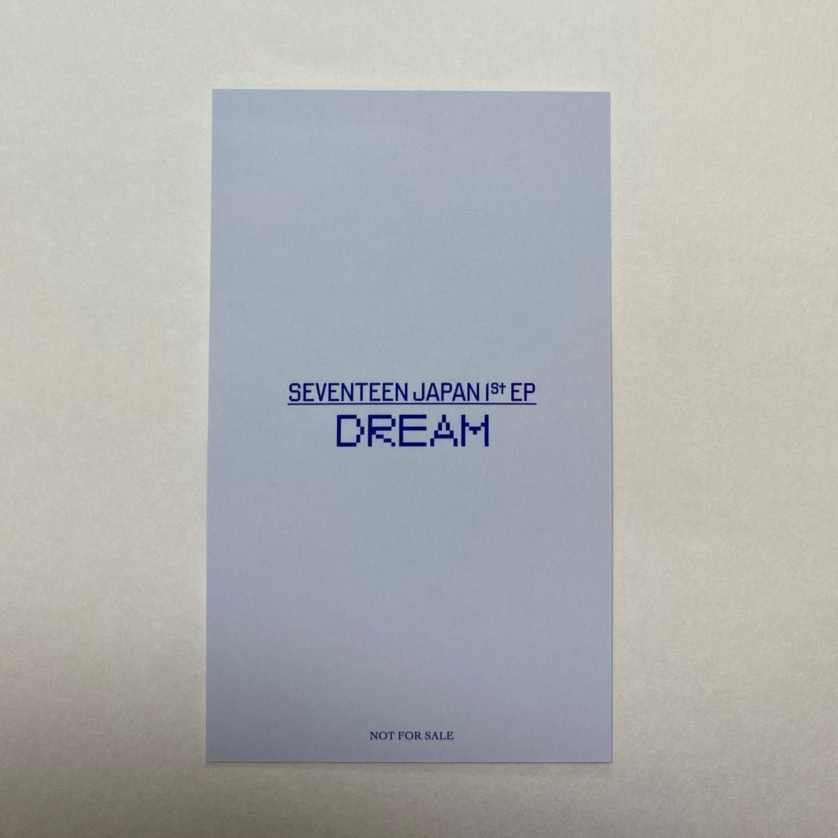 SEVENTEEN ジョシュア トレカ タワレコ特典 DREAM JOSHUA タワレコ 特典