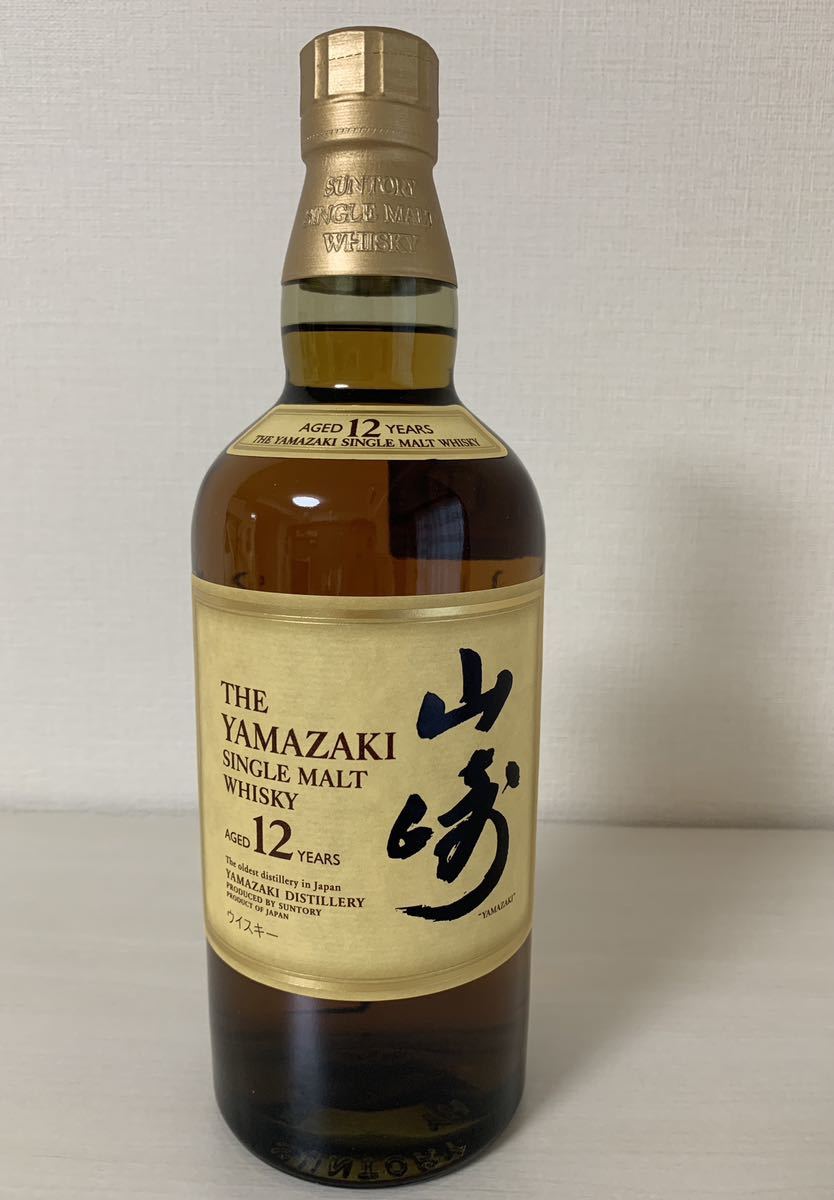 【未開栓】サントリー 山崎 12年 シングルモルト 旧 700ml 43％ 箱 ジャパニーズウイスキーSUNTORY YAMAZAKI ②_画像2