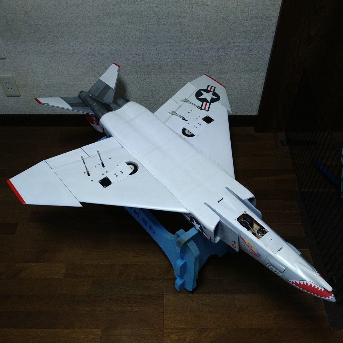 E-flite/F-4 ファントム　32DF/80mm EDF/ダクテッドファン ジェット/引取限定_画像2