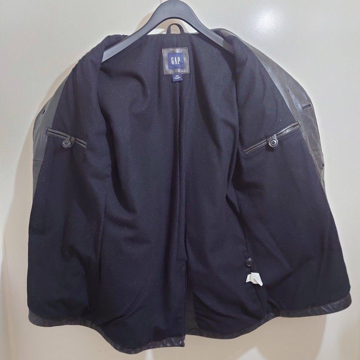 ★新品同様★GAP　ギャップM-65型レザージャケット　size Ｍ　フィールドジャケット