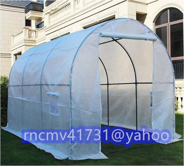  bargain sale! large interval .2m× depth 3m× height 2m... protection from birds measures PE material plastic greenhouse .. house greenhouse green house garden house 