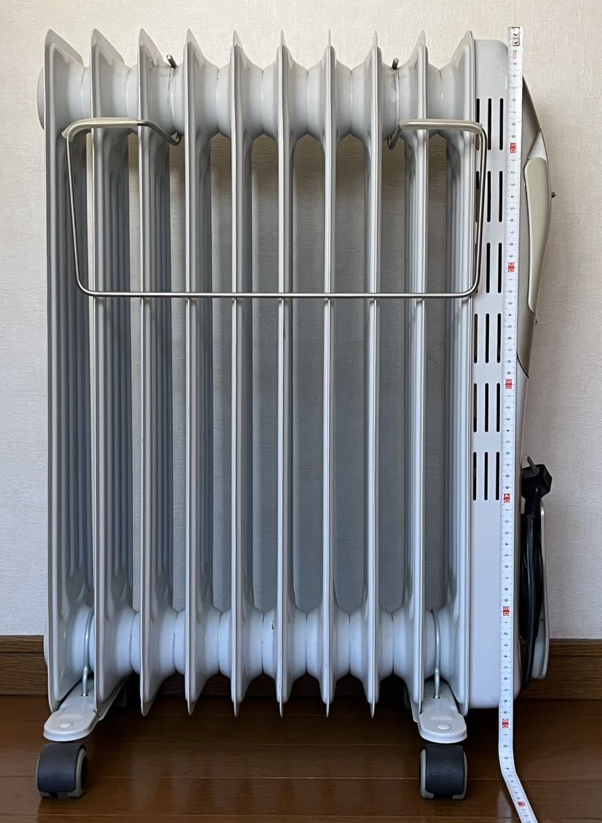 送料無料 オイルヒーター Kaz 型番 KQ132H 電源コード185㎝ 1300W 幅465×奥160×高600 15 9kg フィン10枚 目安木造住宅6畳 100V 50/60Hz|Yahoo!フリマ(旧PayPayフリマ) 送料無料 オイルヒーター Kaz 型番 KQ132H 電源コード185㎝ 1300W 幅465×奥160×高600 15 9kg フィン10枚 目安木造住宅6畳 100V 50/60Hz|Yahoo!フリマ(旧PayPayフリマ)