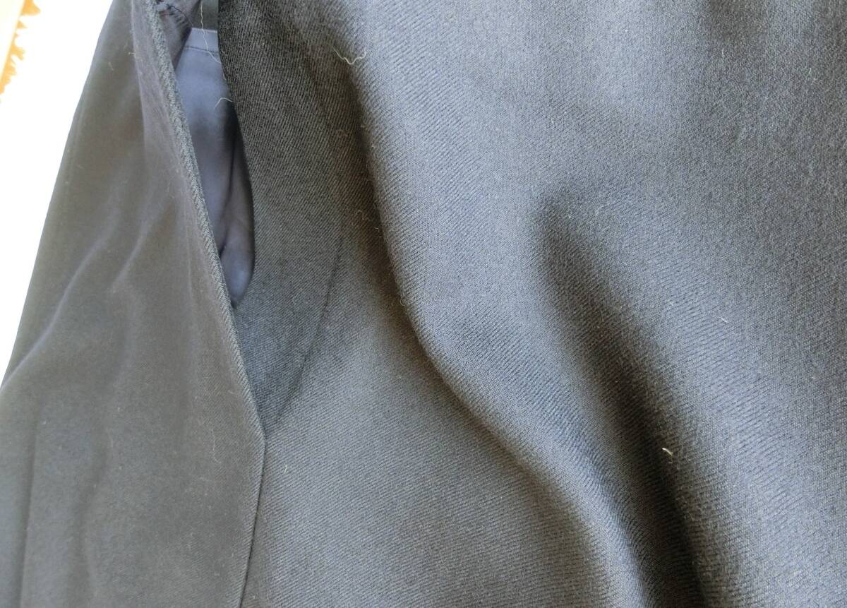 【新品 未使用 タグ付】【大きいサイズ】DAKS ダックス ◆ シンプル スカート ◆ 日本製 ◆ ネイビー_画像7