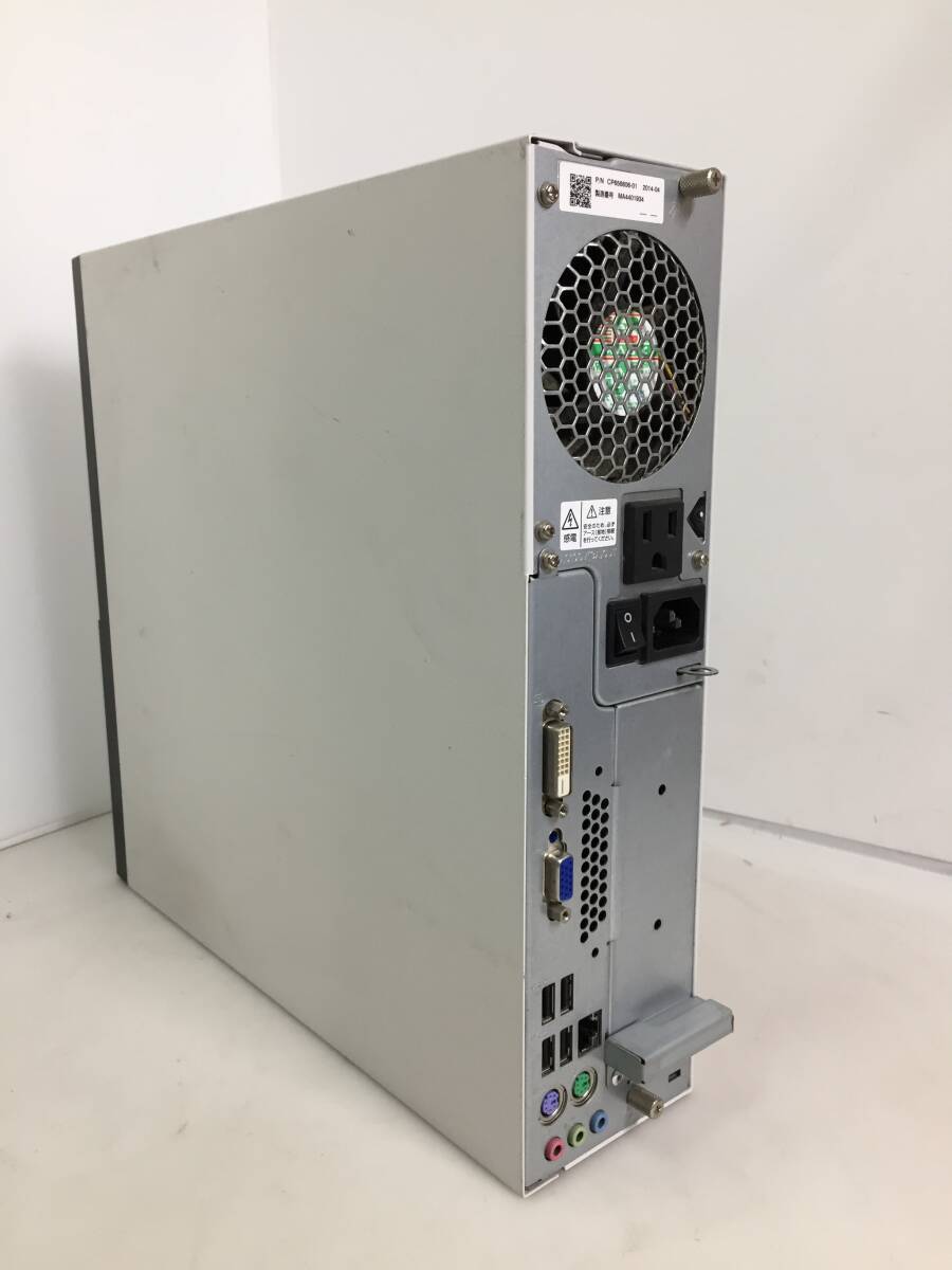 ※即決★FUJITSU ESPRIMO D551/GX FMVD0502NP デスクトップPC Celeron G1610 2.60GHz 4GB【BIOS確認/現状渡し】_画像7