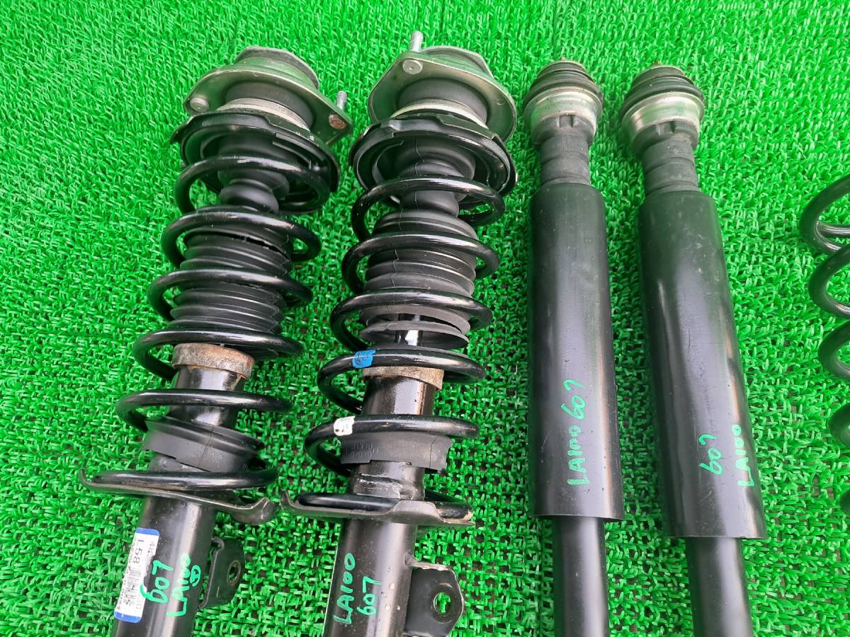  Move Custom LA100S original suspension for 1 vehicle set front strrut rear shock absorber springs left right stabi link hole 