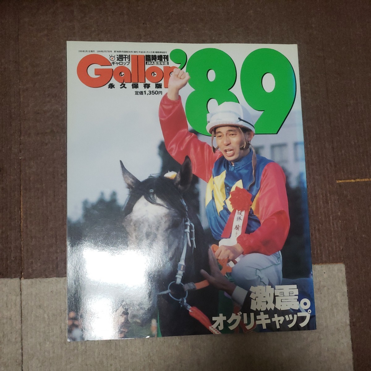 送料込み！週刊ギャロップ！Ｇａｌｌｏｐ重賞年鑑１９８９！_画像1