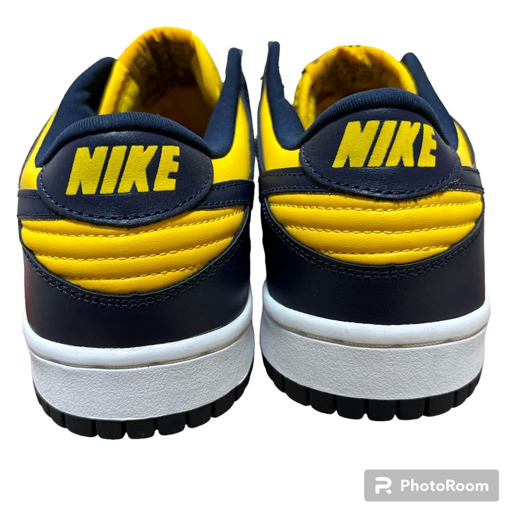 【希少レア】NIKE DUNK LOW MICHIGAN ナイキ ダンク ミシガン 2002年製 デッドストック 未使用 27.0cm