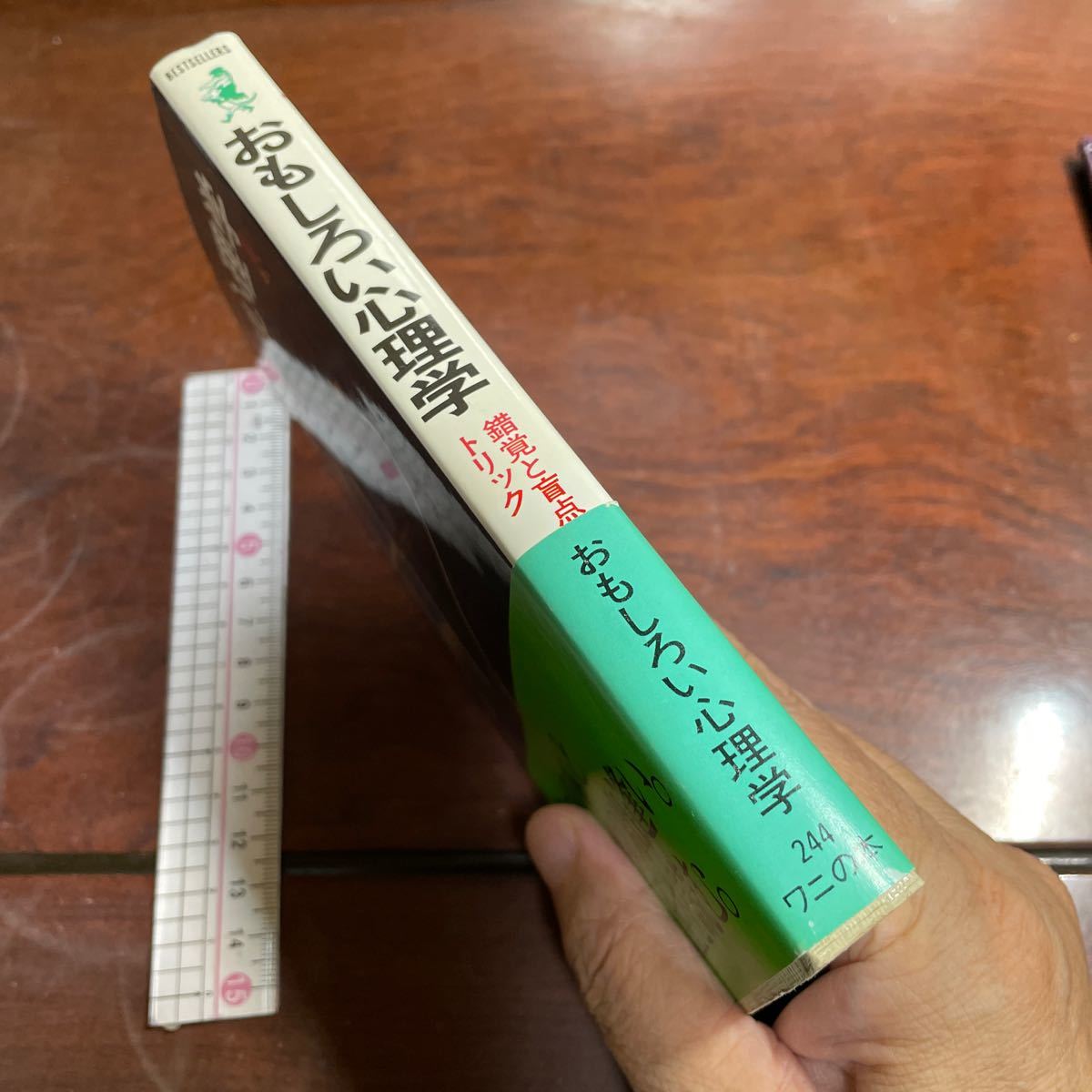 錯覚と盲点のトリック　おもしろい心理学　乾孝　ワニの本　KKベストセラーズ_画像3