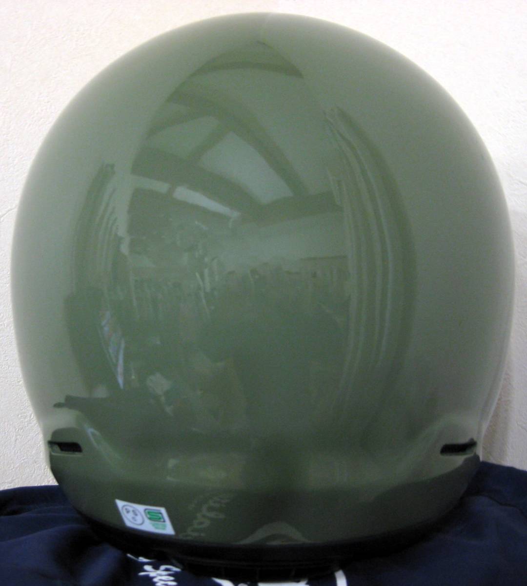 中古美品★Arai★RAPIDE-NEO★アライ★ラパイドネオ★サイズ5７-５８★モスグリーン★ ミラーサンバイザー付き_画像8