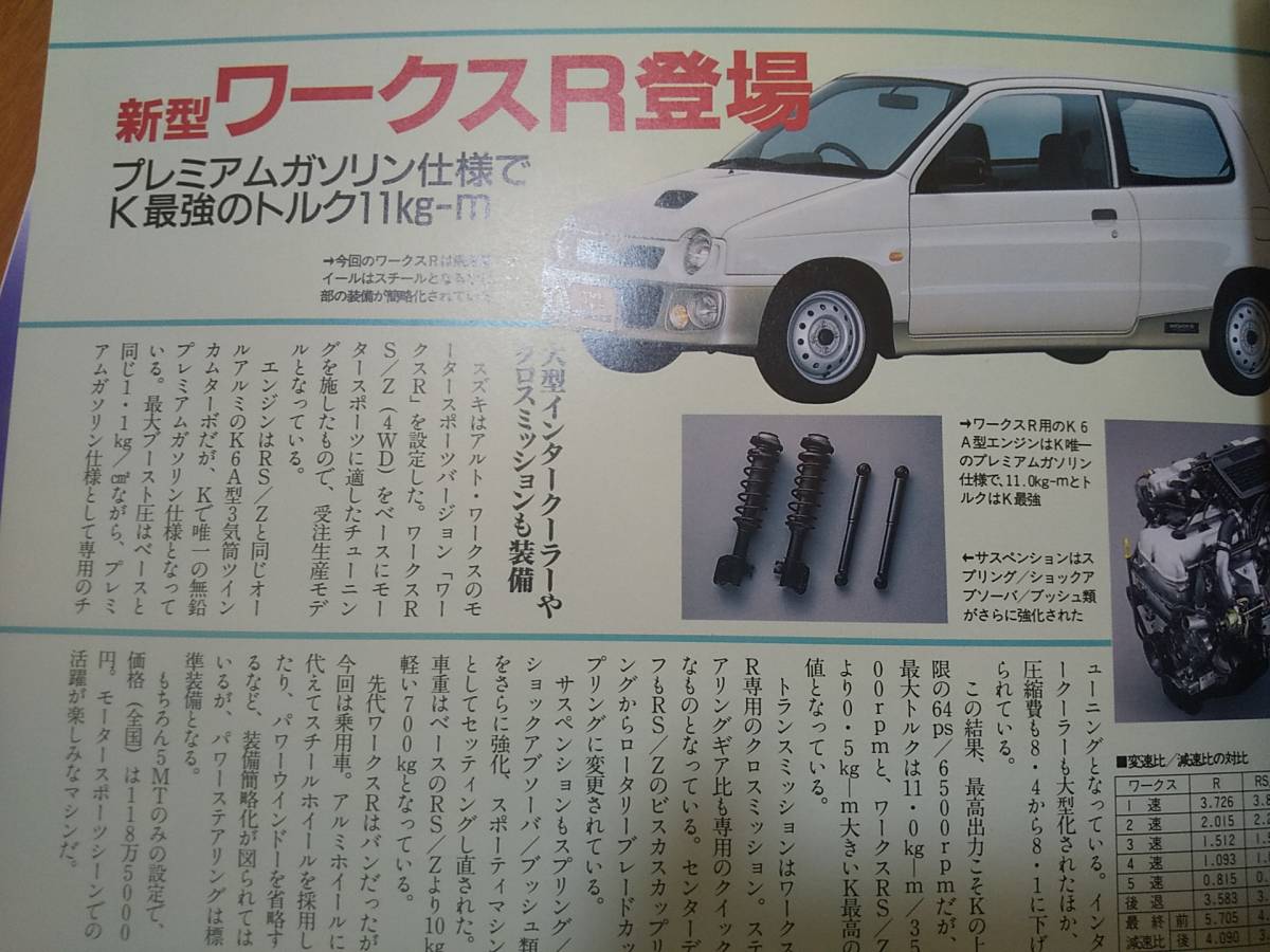 k car スペシャル vol. 48 49 50 三冊セット vivio az-1 アルトワークス　ミラターボ　_画像5