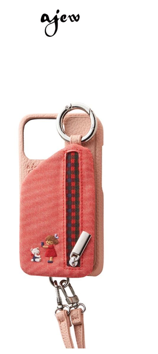 familiar別注】 iPhone13対応 / pink ( 完売) エジュー familiar別注】 iPhone13対応 / pink ( 完売) エジュー